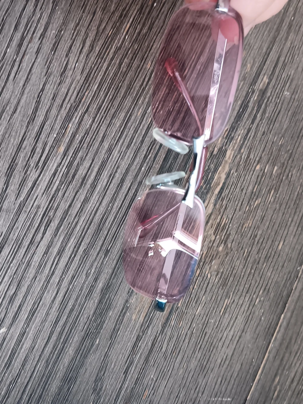 Swarovski Blue and Pink Crystal Stud Earring Set With Pink Sunglasses
